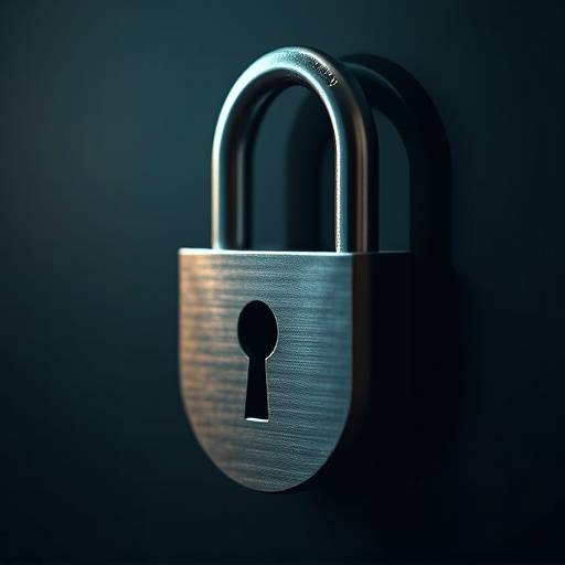 Candado representando la privacidad